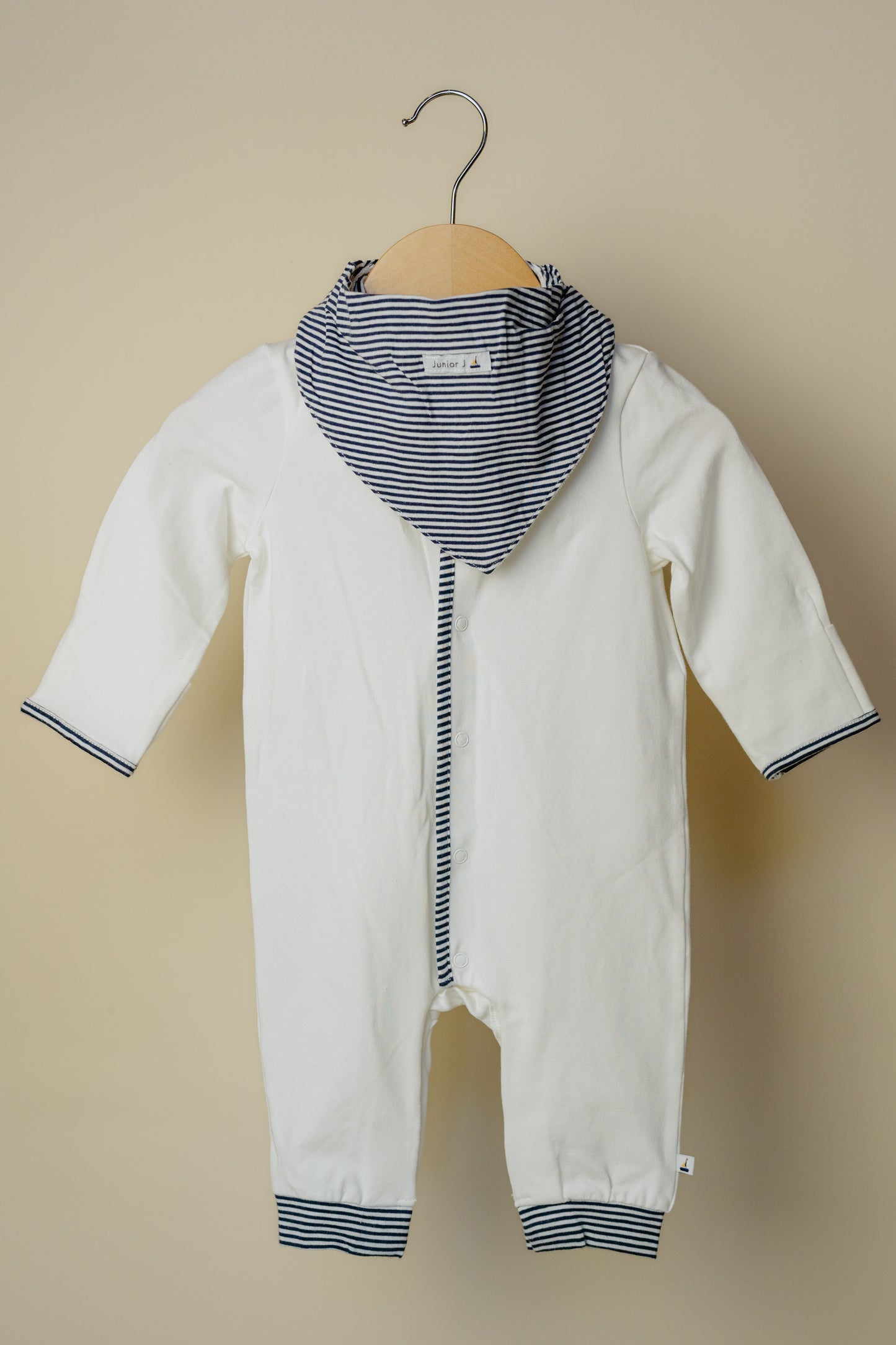 Jasper Conran Junior Bodysuit and Bandana Bib, 3-6 Months