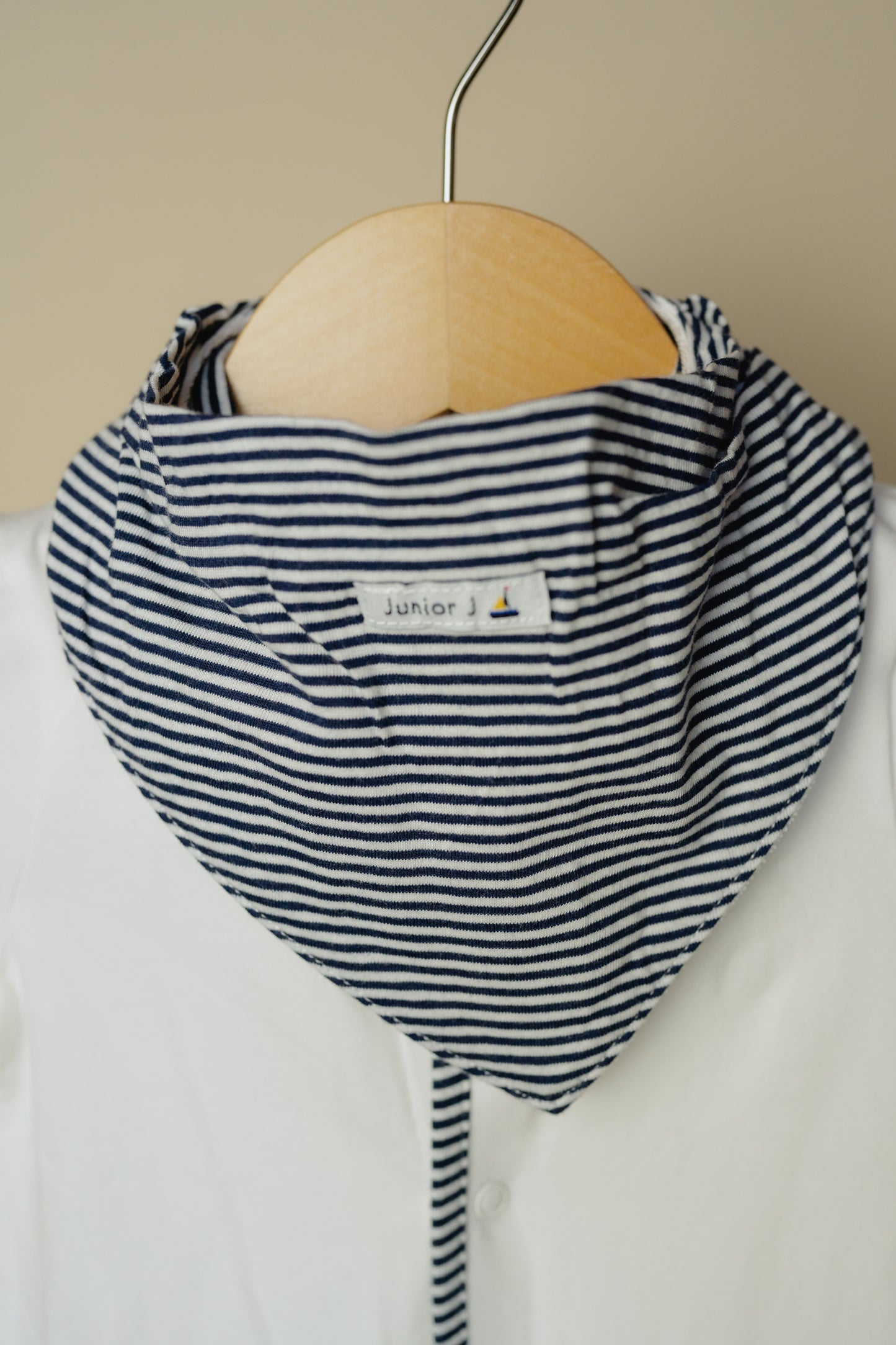 Jasper Conran Junior Bodysuit and Bandana Bib, 3-6 Months