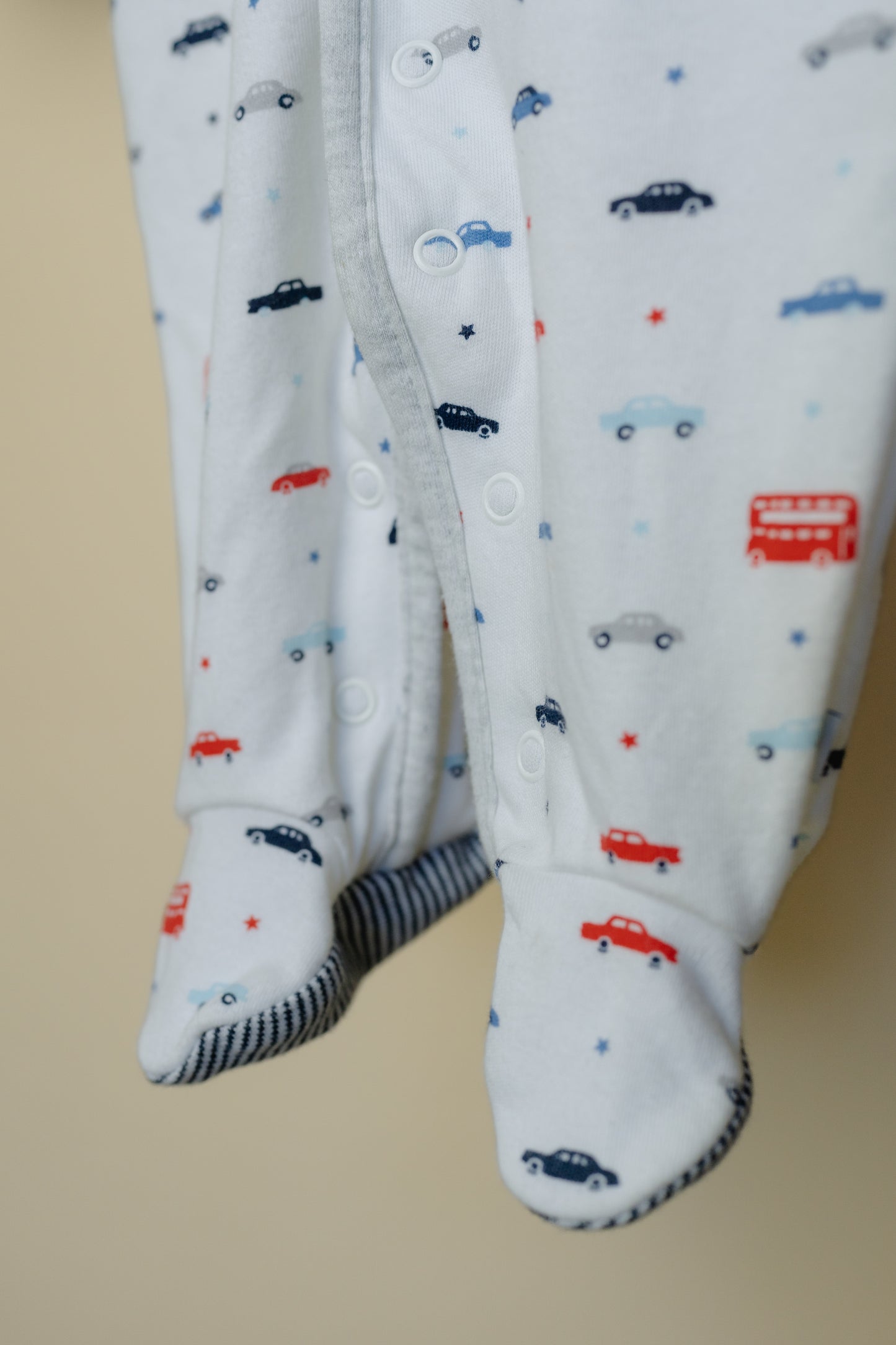 Jasper Conran Junior Car Print Bodysuit, 0-3 Months