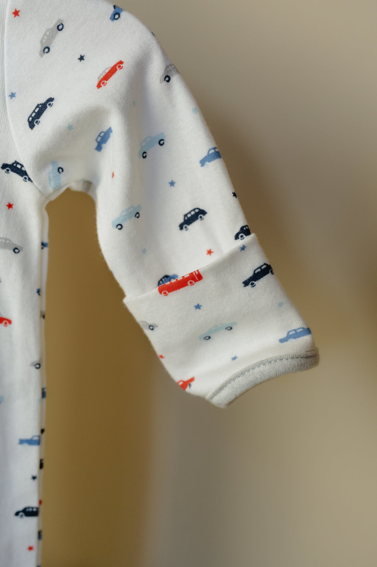 Jasper Conran Junior Car Print Bodysuit, 0-3 Months