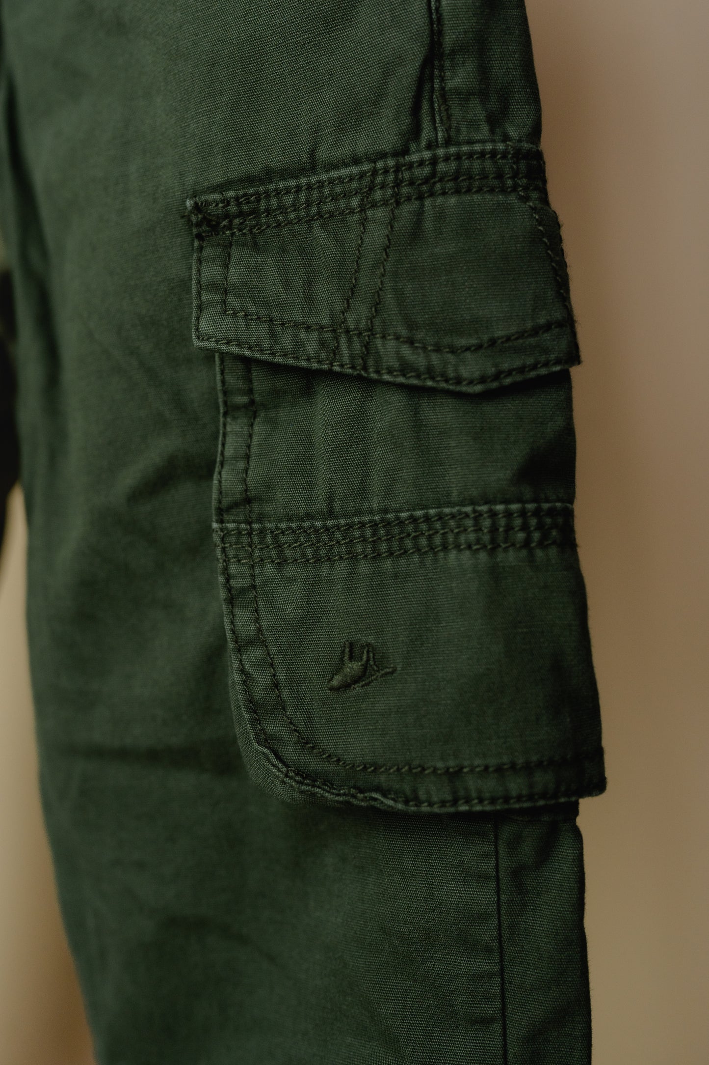 Mantaray Green Cargo Trousers, Age 4