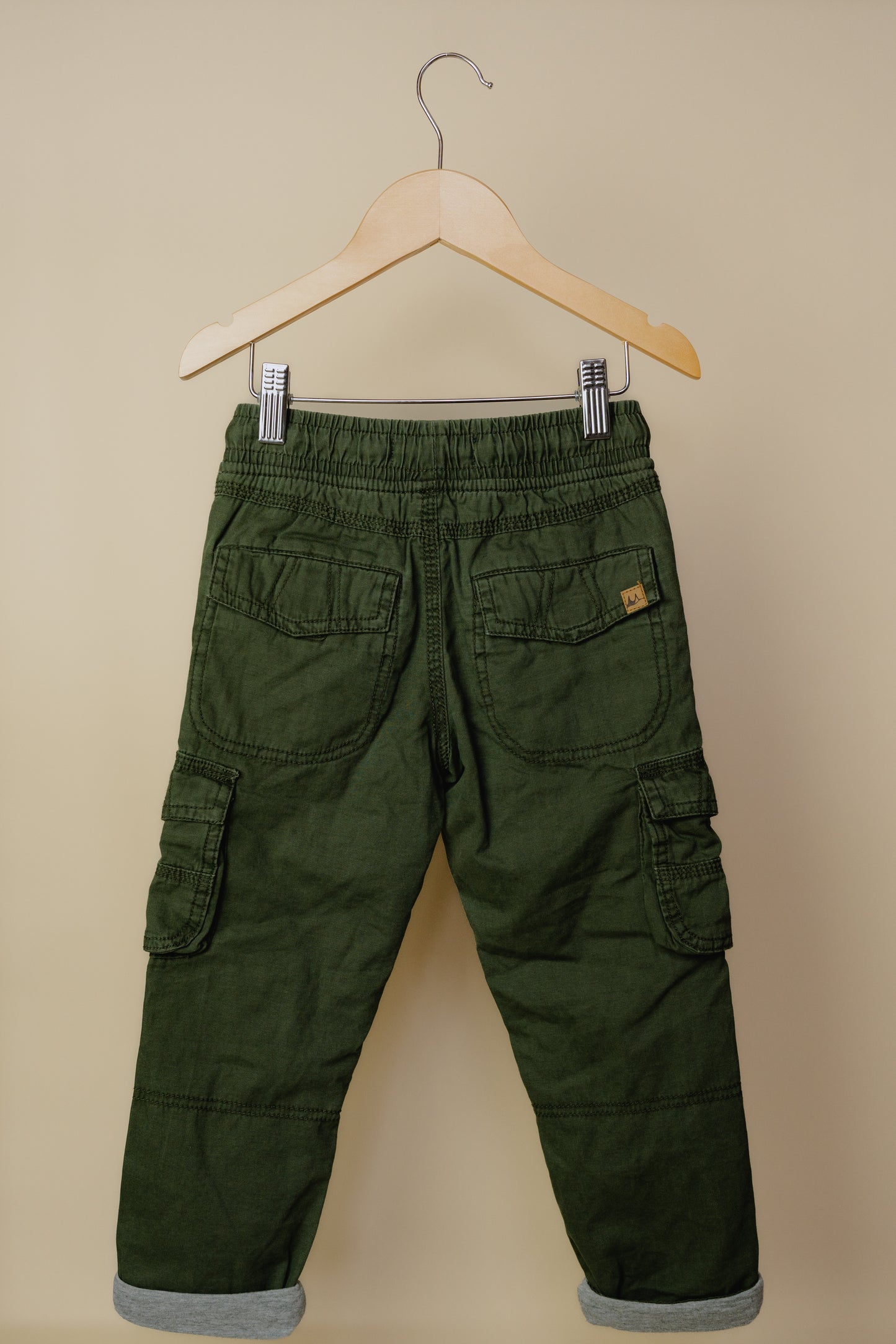 Mantaray Green Cargo Trousers, Age 4