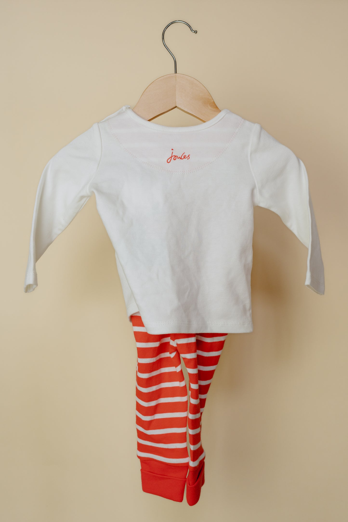 Joules White/Red Crocodile Top and Legging Set, 3-6 Months