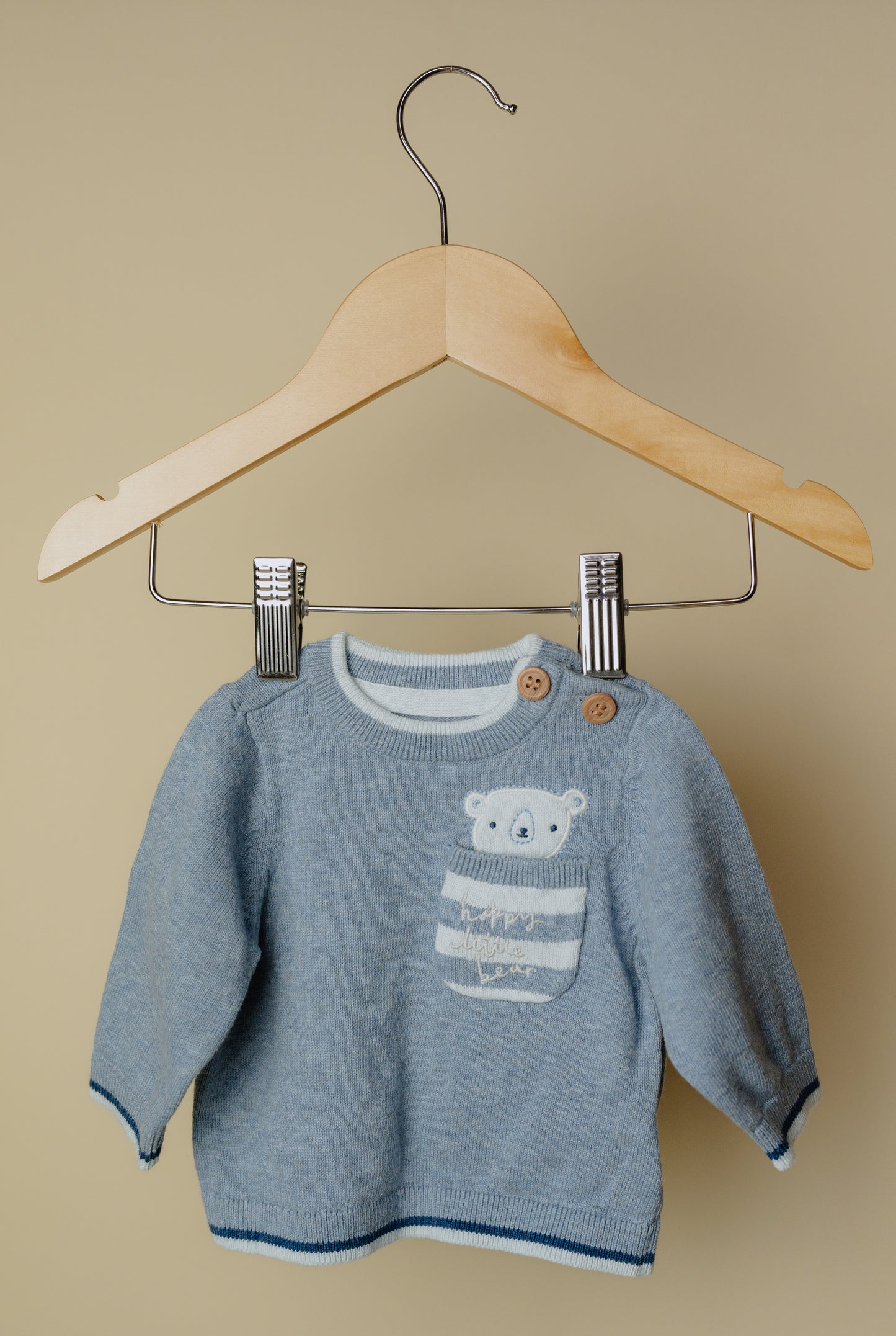 Mothercare Blue Jumper, Newborn