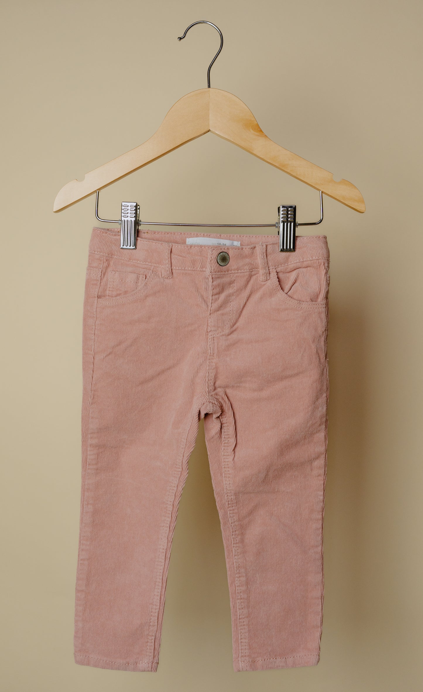 Zara Pink Jean Trousers, 18-24 Months