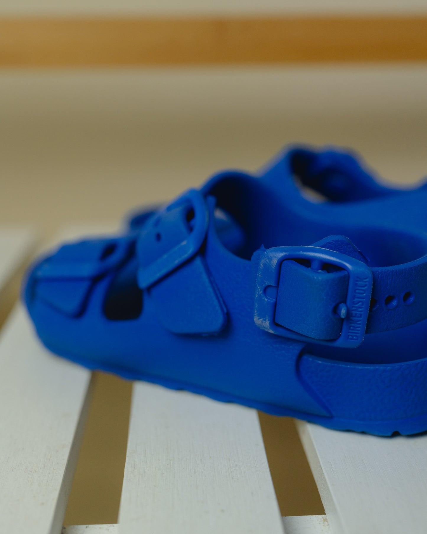 Birkenstock Blue Eva Sandals, Size 9K