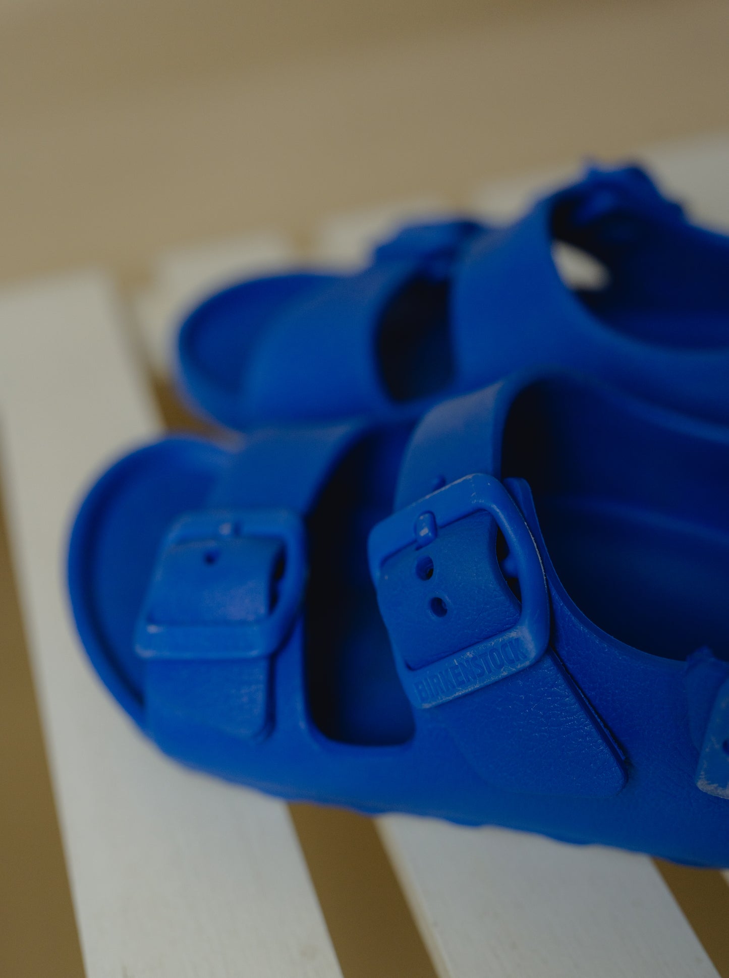 Birkenstock Blue Eva Sandals, Size 9K