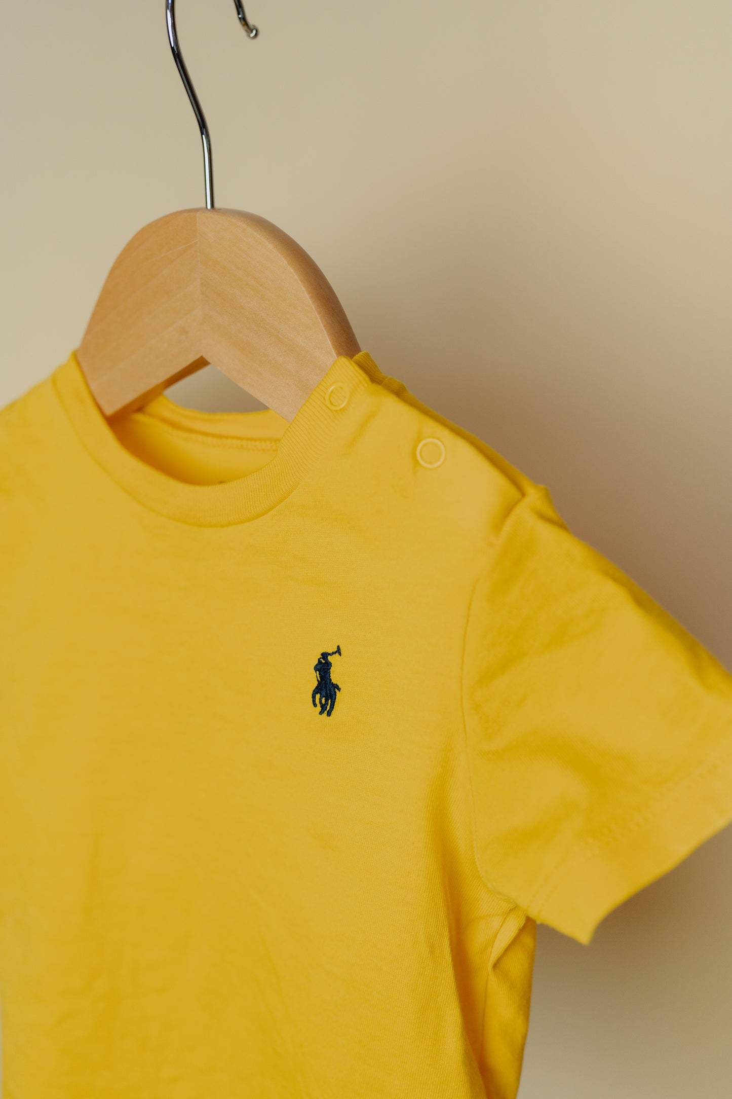 Ralph Lauren Yellow T-Shirt, 6 Months