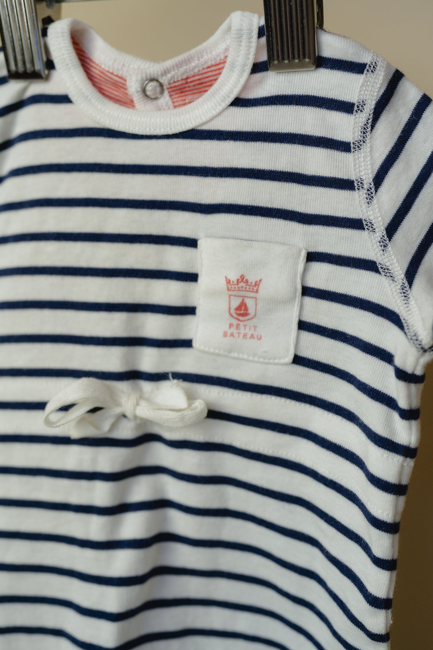 Petit Bateau Nautical Bodysuit, 0-1 Month