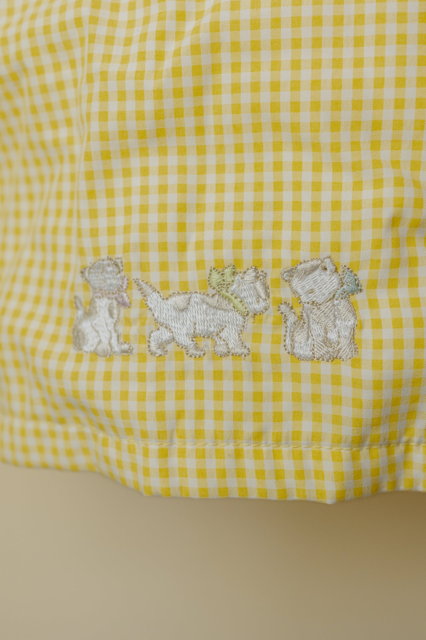 H&M Baby Yellow Gingham Jacket, 2-4 Months