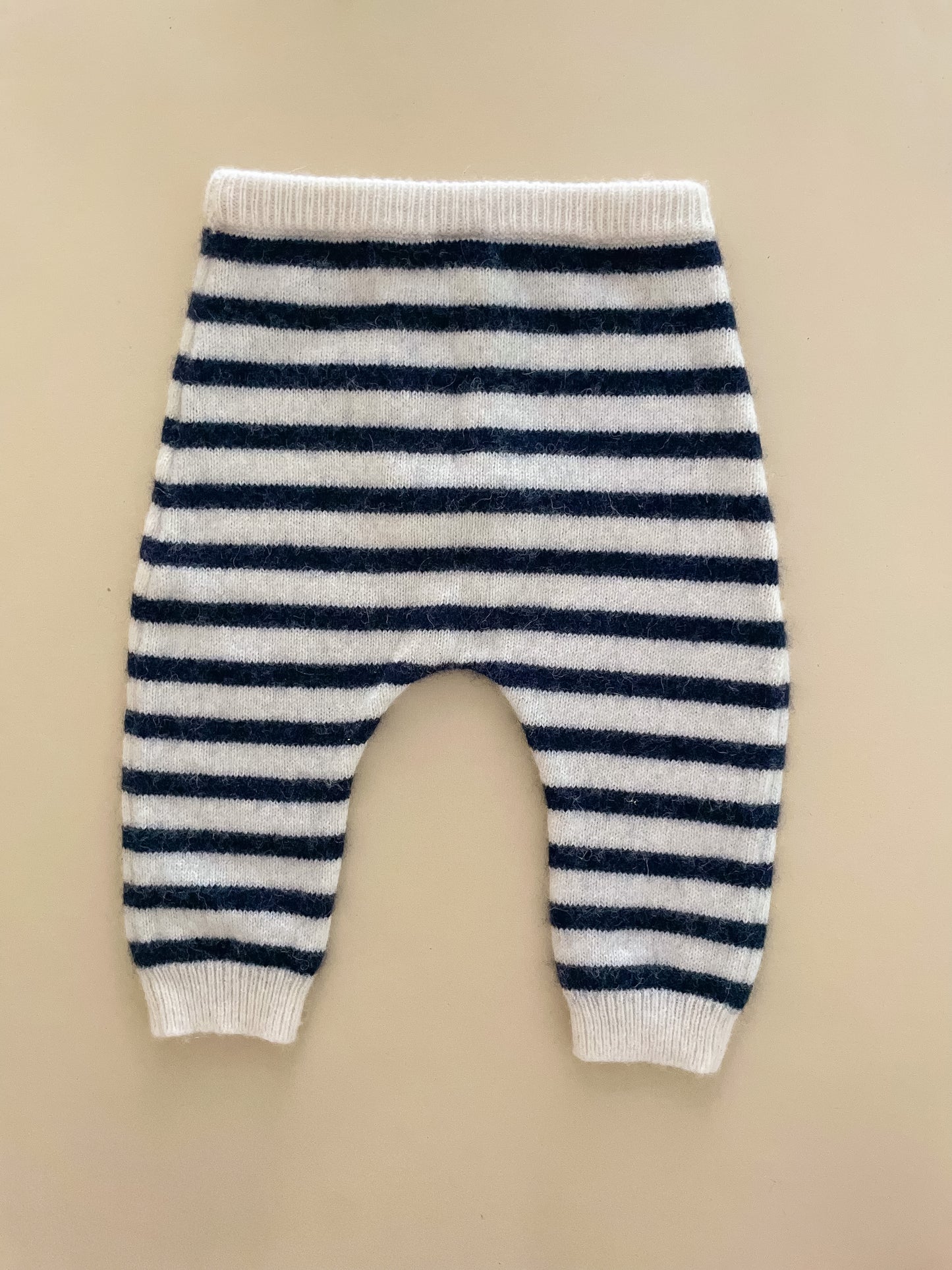 Petit Bateau Wool Sailor Stripe Set, 6 Months