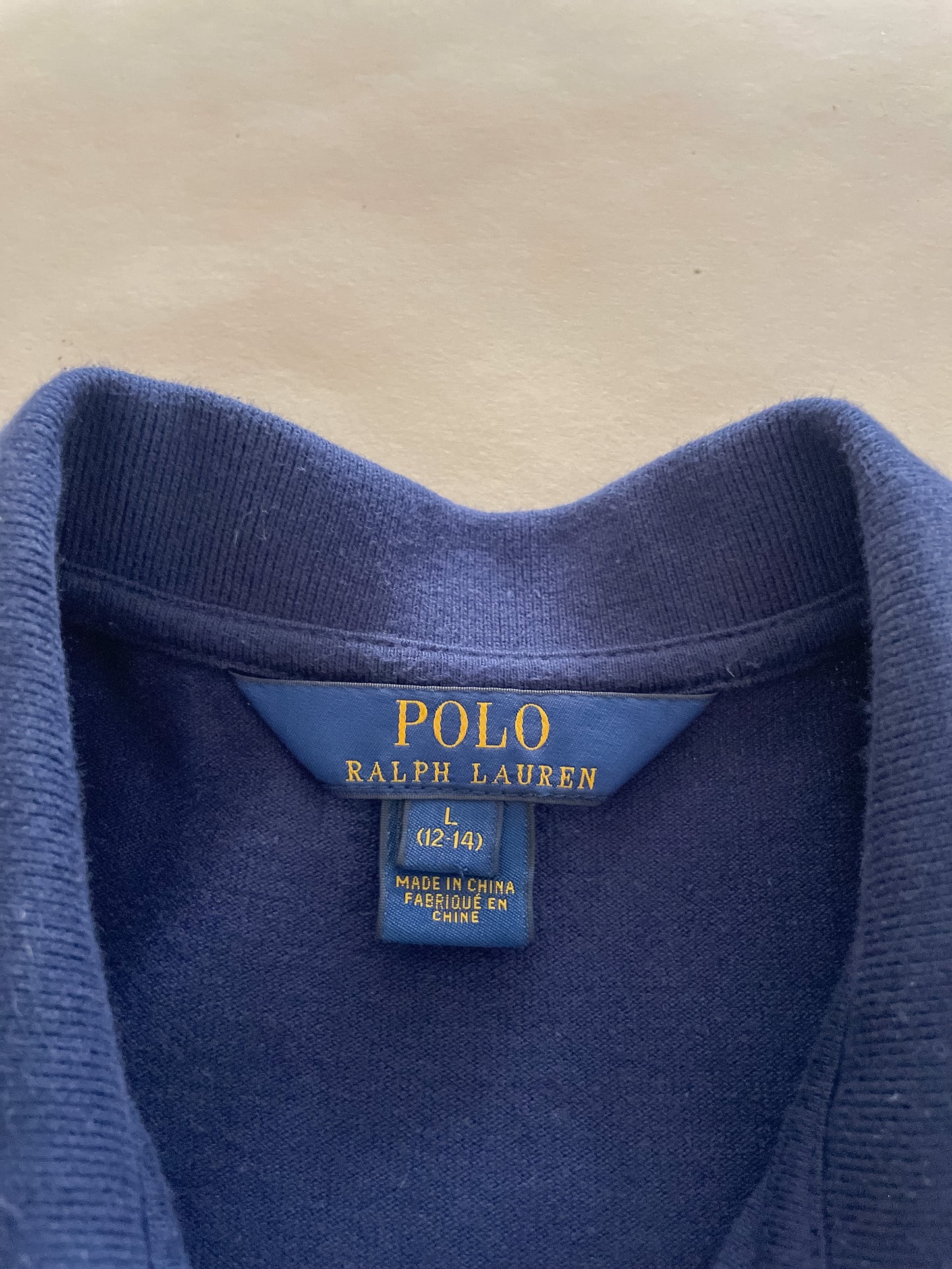 Polo Ralph Lauren Navy Dress, Large 12-14