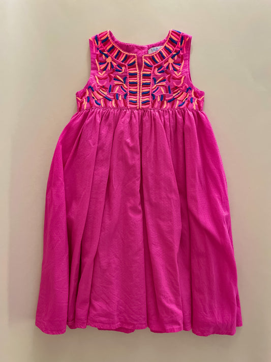 Indigo Pink Dress, 1 1/2 - 2 Years