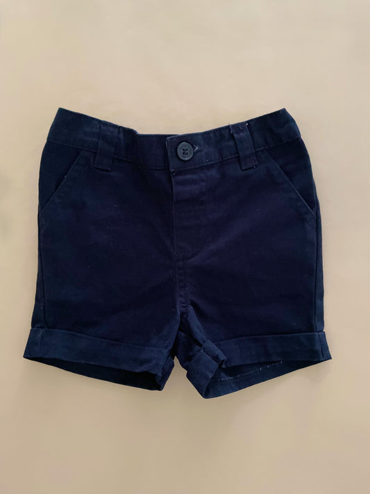 JoJo Maman Bébé Navy Shorts, 12-18 Months