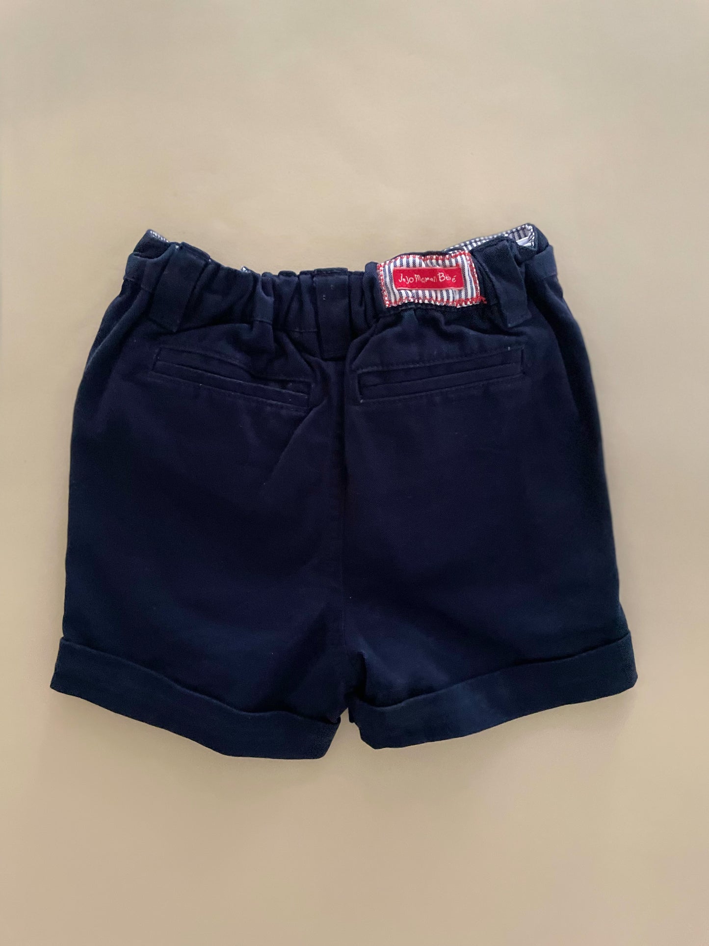 JoJo Maman Bébé Navy Shorts, 12-18 Months