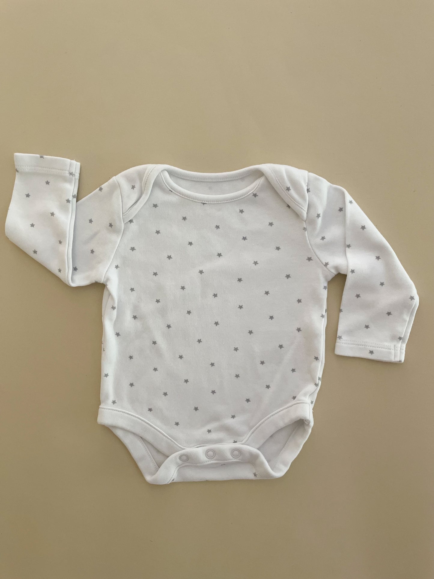 The Little White Company Star Bodysuit, 0-3 Months