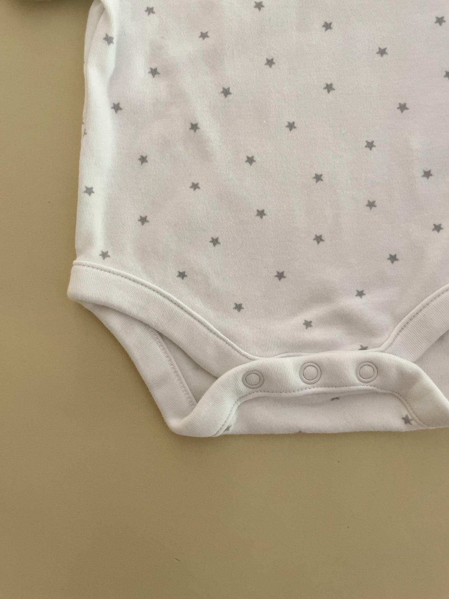 The Little White Company Star Bodysuit, 0-3 Months