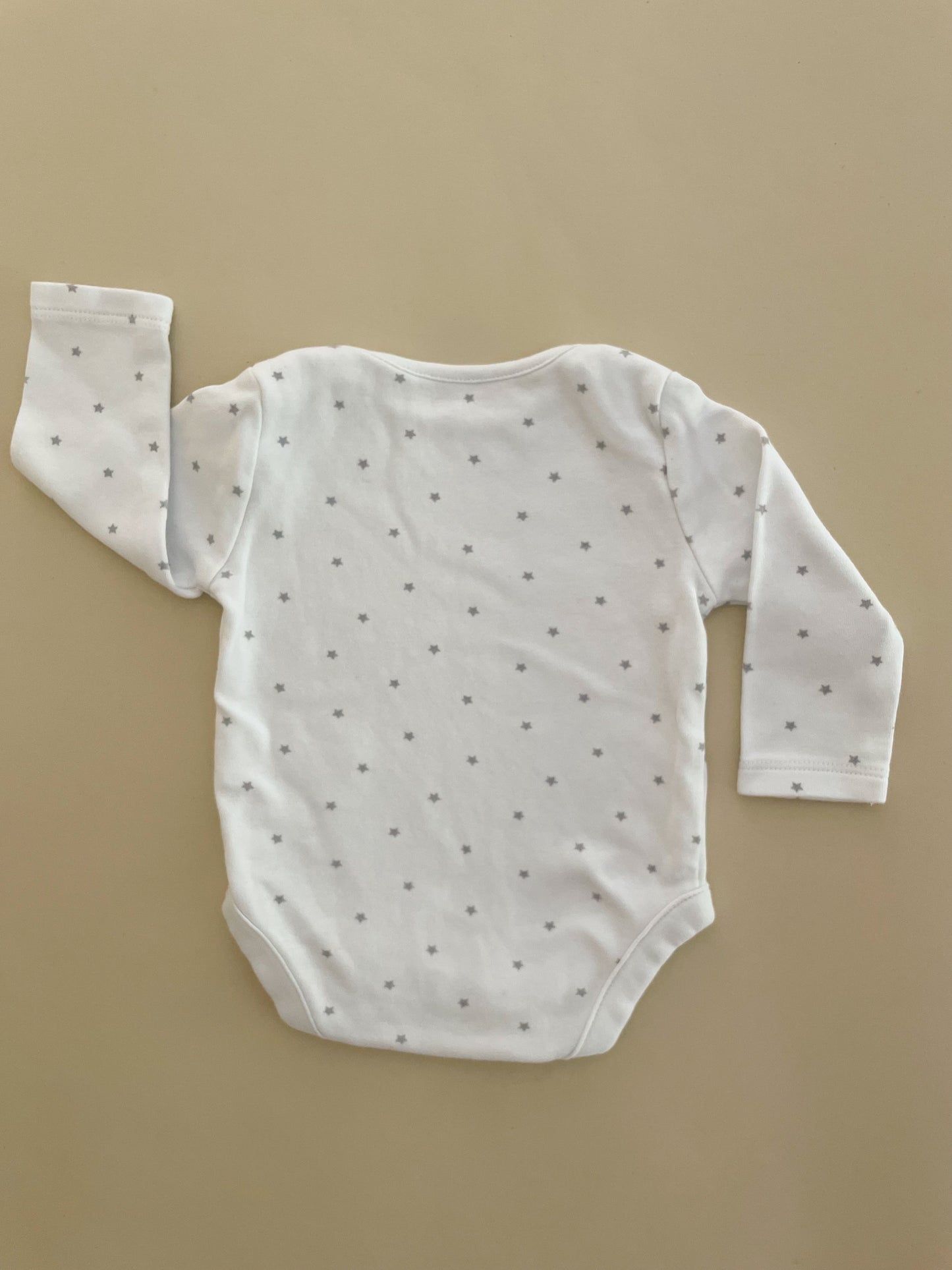 The Little White Company Star Bodysuit, 0-3 Months