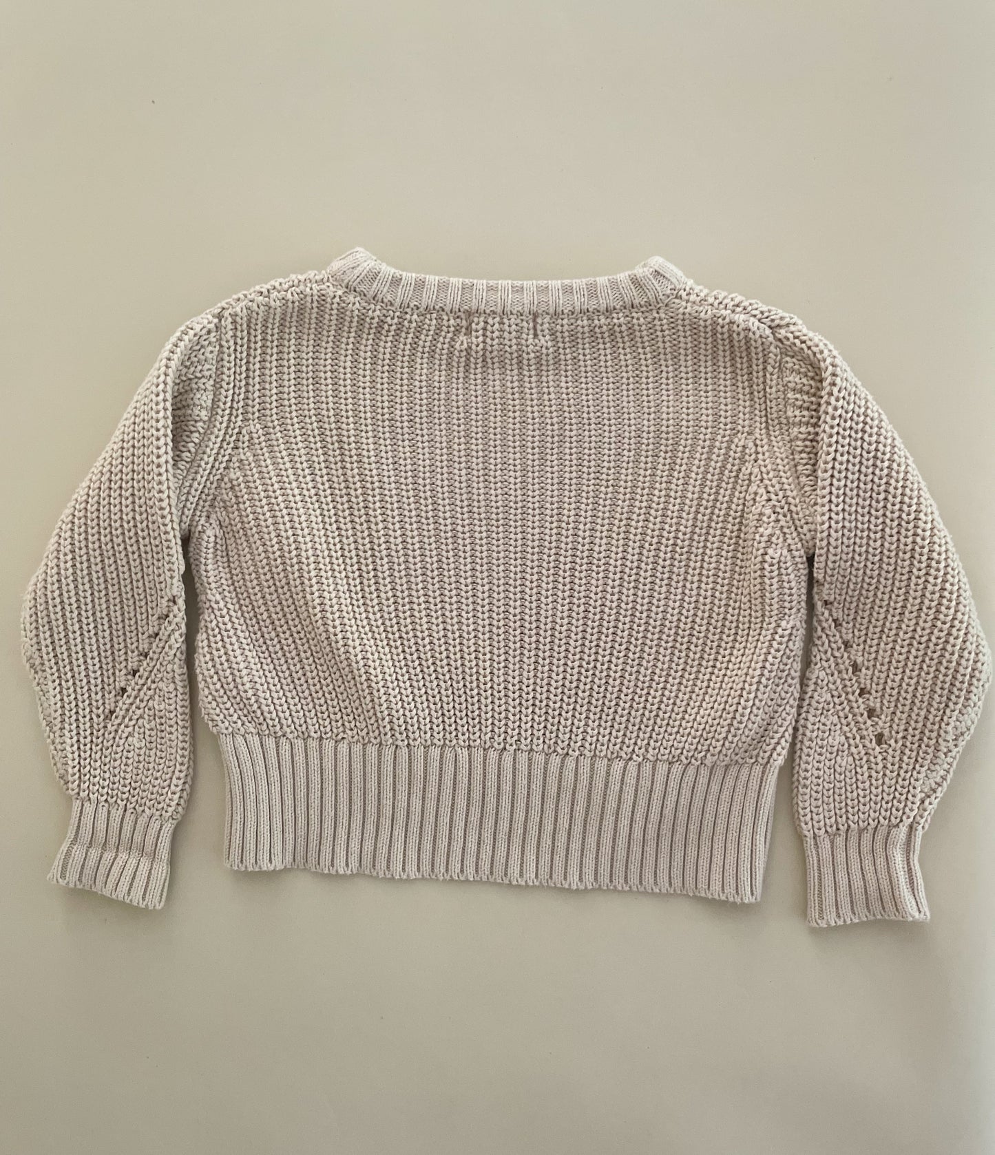 The Simple Folk Oatmeal Jumper, 3-6 Months