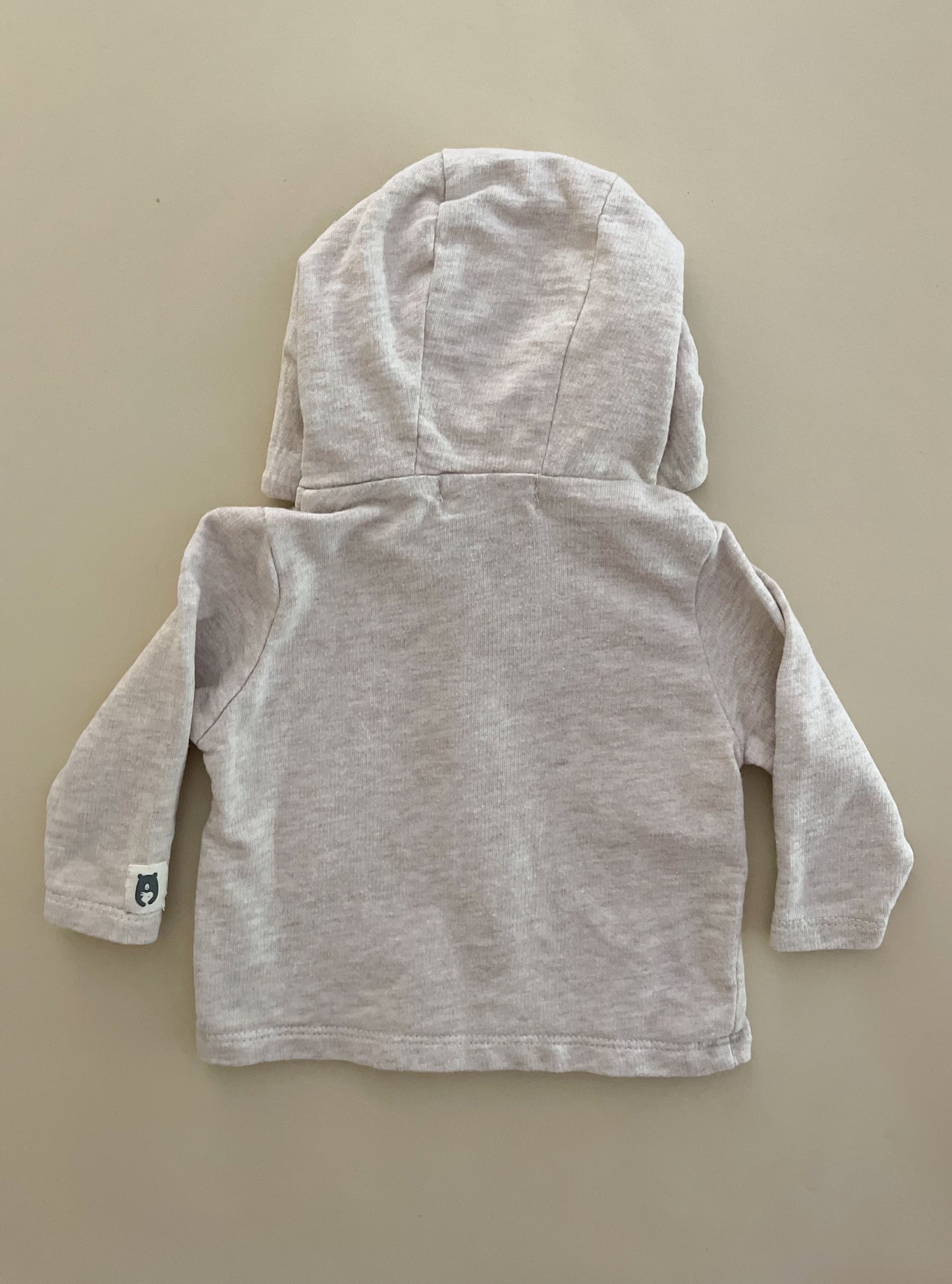 Rabbit + Bear Oatmeal Jumper, 0-3 Months