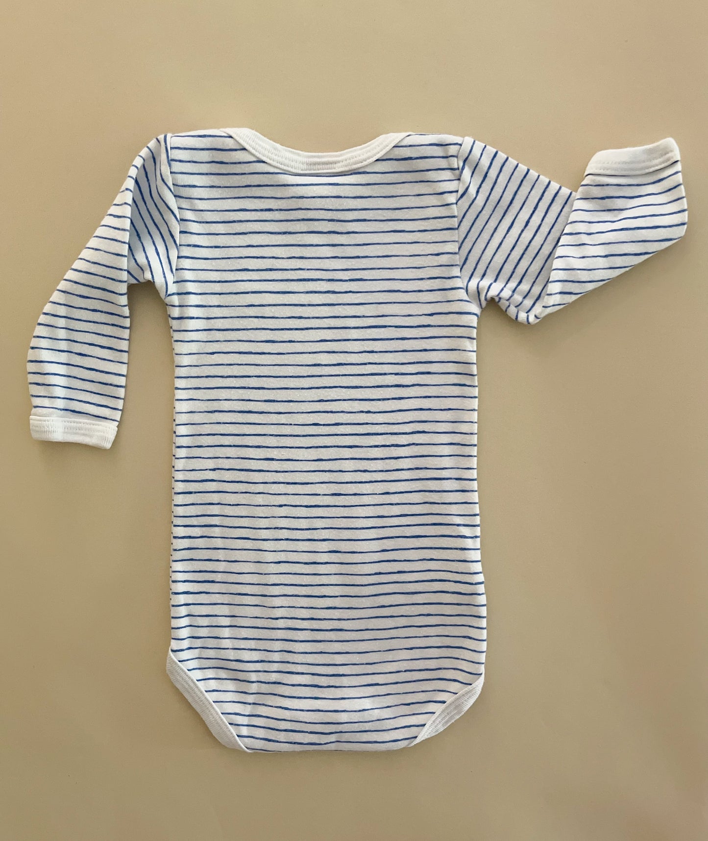 Petit Bateau Striped Bodysuit, 3 Months