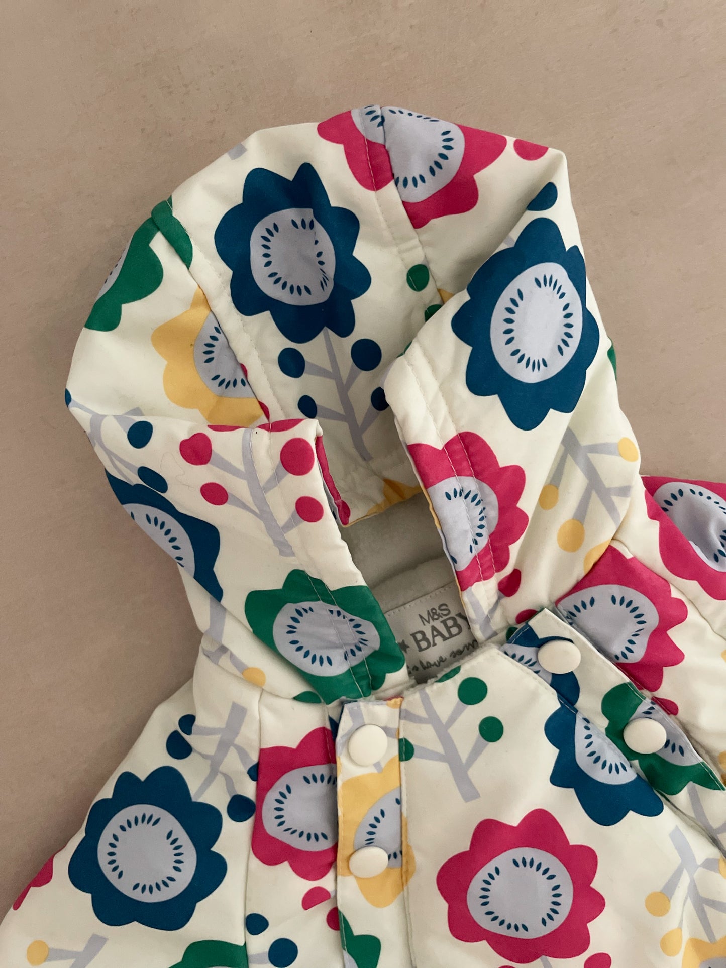 M&S Baby Snowsuit, 0-3 Months