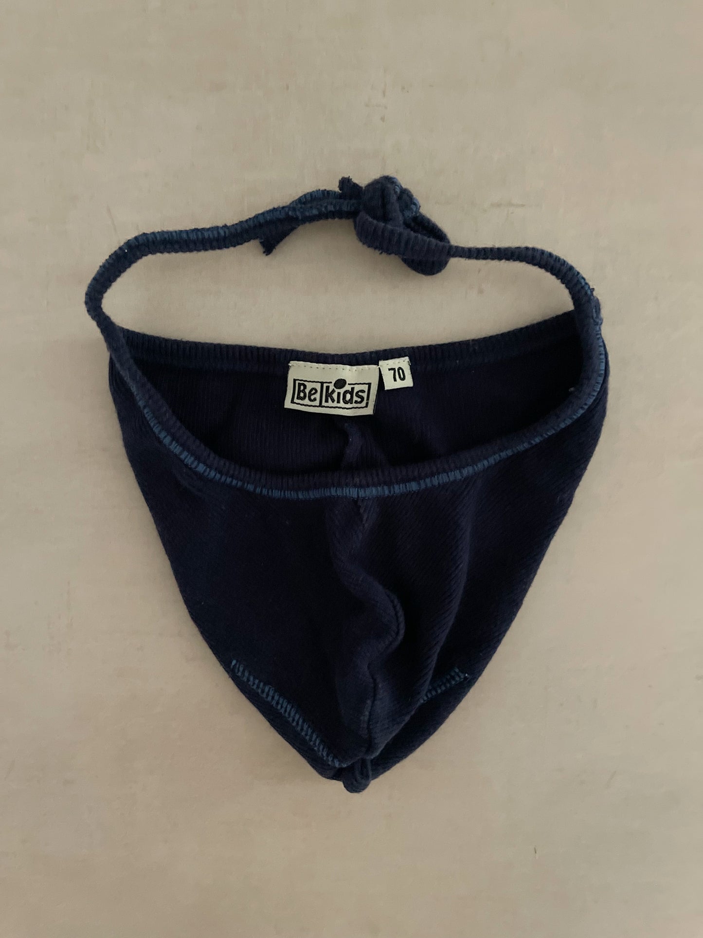 Be Kids Dark Blue Bonnet, 3-6 Months