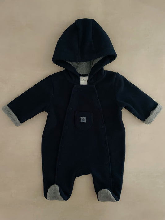 Jasper Conran Junior Navy Snowsuit, Newborn