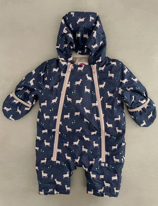 Baby Boden Snowsuit, 0-3 Months