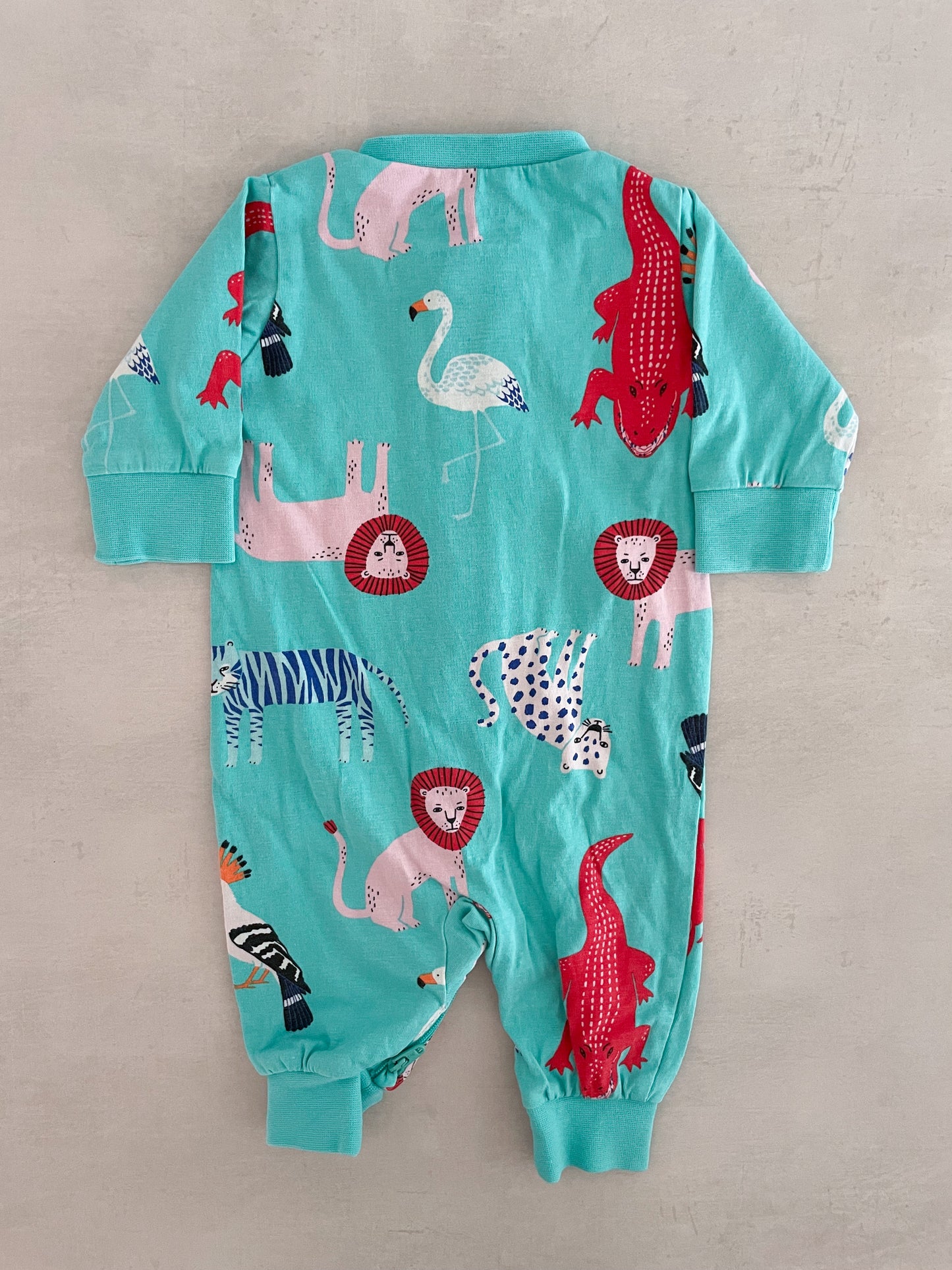 Lindex Jungle Sleepsuit, Newborn