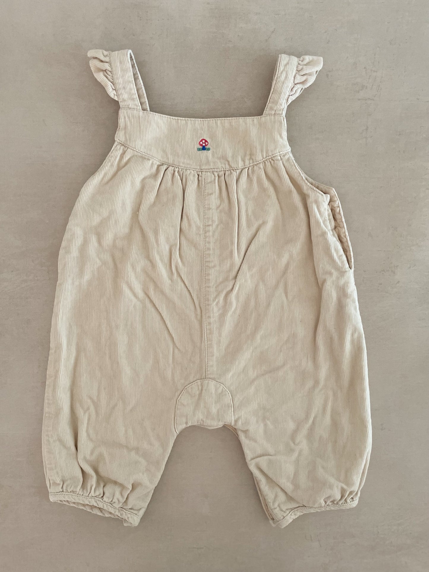 John Lewis Pink Dungarees, 0-3 Months