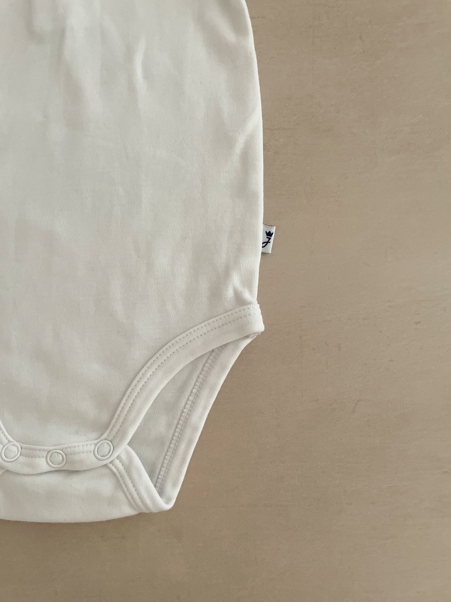 Jacadi Paris White Bodysuit, 3 Months